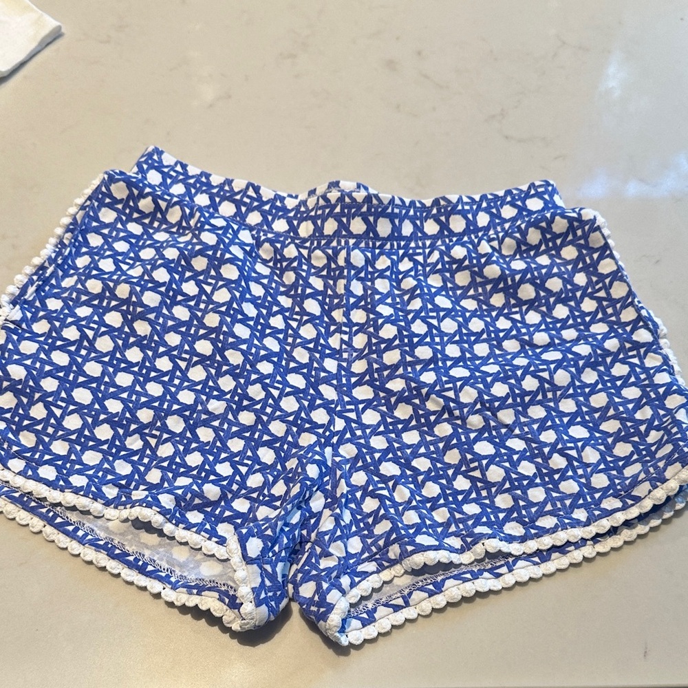 Vineyard Vines Blue Patterned Kids Shorts